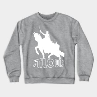 Saint Louis Statue - STL Crewneck Sweatshirt